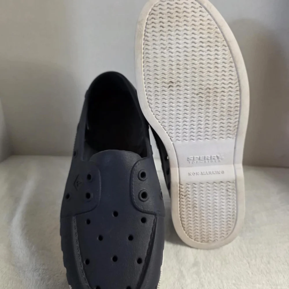 Sperry‎ Unisex Navy Slip-On Shoes, Mens 6, Womens 8